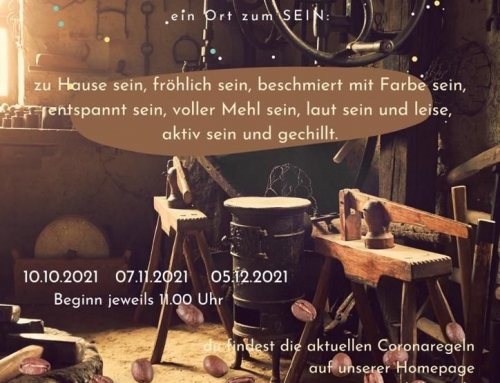 Café Kunstwerk startet am 10.10.2021 mit Hygienekonzept